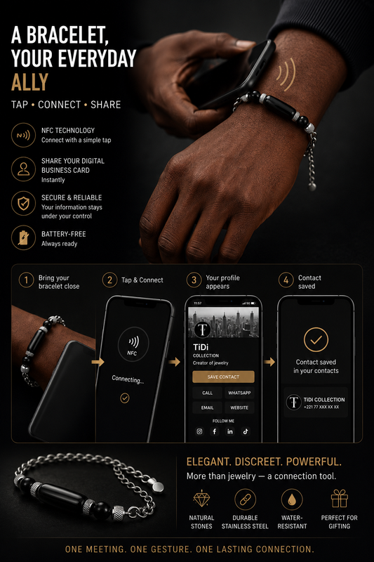 TIDi Handmade NFC Bracelet
